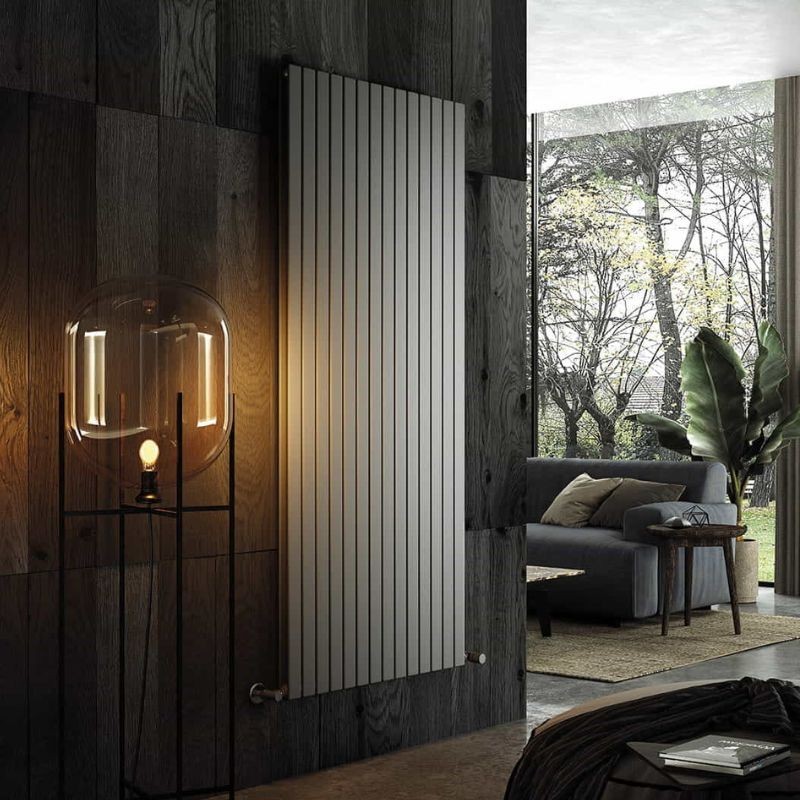 Radiador De Hogar Piano_2 Vertical 920X1128 Mm Blanco