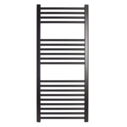 Radiador Toallero Zeta X 1120X450 Mm Negro Mate