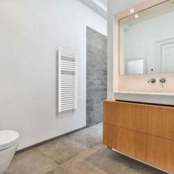Radiador Toallero Zeta T 1200X400 Mm Blanco Curvo