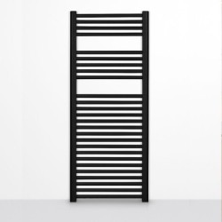 Radiador Toallero Zeta T 1200X400 Mm Negro Mate