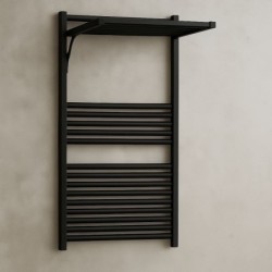 Radiador Toallero Dinamic Plus 1454X500 Mm Negro Mate