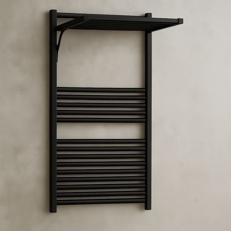 Radiador Toallero Dinamic Plus 1454X500 Mm Negro Mate Radiador Toallero Dinamic Plus 1454X500 Mm Negro Mate
