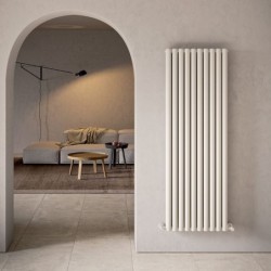 Radiador De Hogar Ellipsis_V 2 1020X600 Mm Blanco