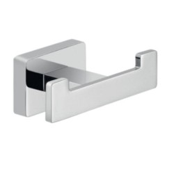 ATENA PERCHA DOBLE CROMO BRILLO