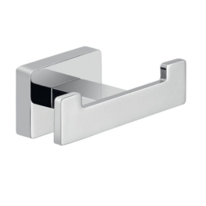 ATENA PERCHA DOBLE CROMO BRILLO