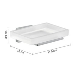 ATENA JABONERA PARED CROMO BRILLO