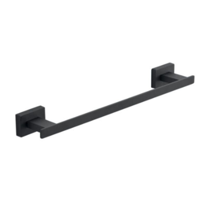 ATENA TOALLERO 35 CM NEGRO MATE