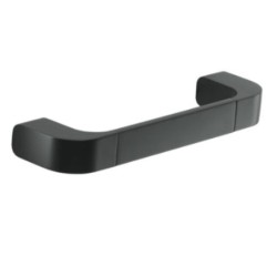 OUTLINE TOALLERO 25 CM NEGRO MATE