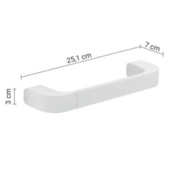 OUTLINE TOALLERO 25 CM BLANCO