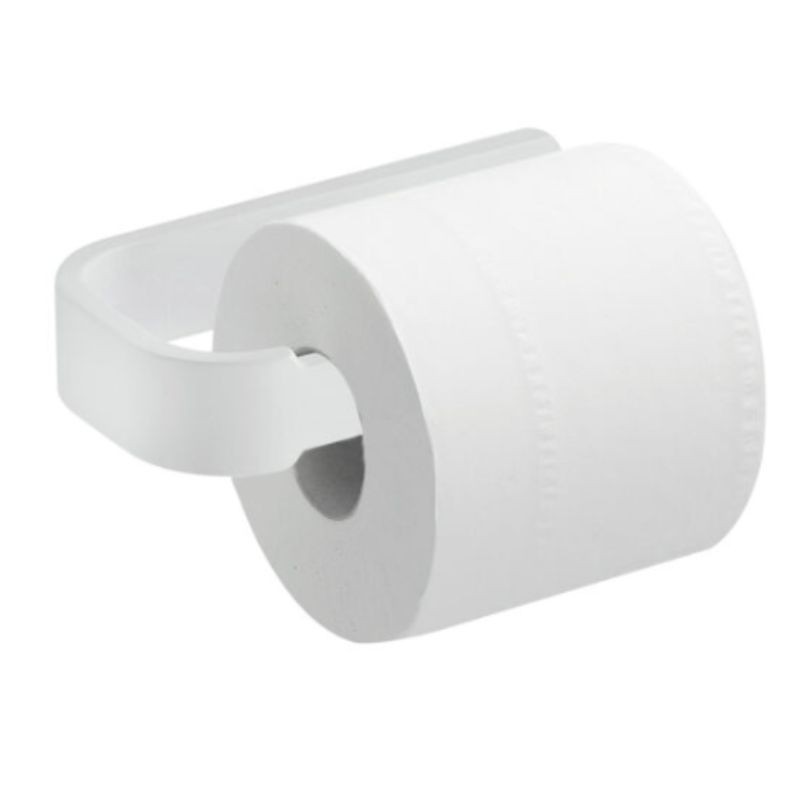 Portarrollos Outline blanco mate 15x8,9x3 cm