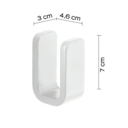 OUTLINE PERCHA BLANCO