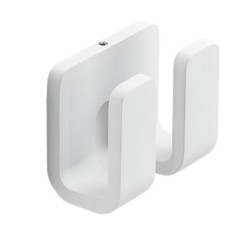 OUTLINE PERCHA DOBLE BLANCO