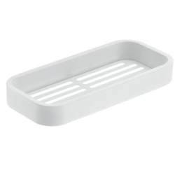 OUTLINE JABONERA RECTANGULAR DUCHA BLANCO