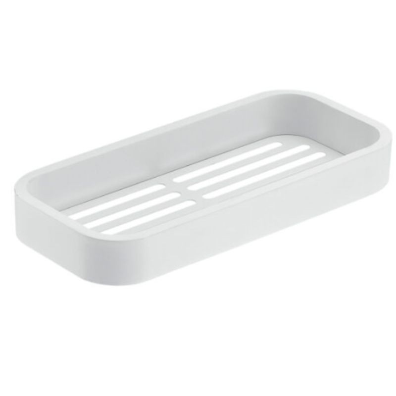 OUTLINE JABONERA RECTANGULAR DUCHA BLANCO
