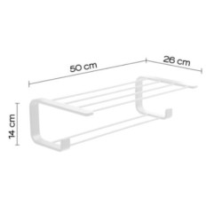 OUTLINE ESTANTE TOALLAS BLANCO