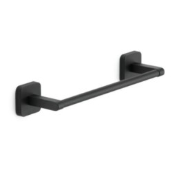 TONGA TOALLERO 30 CM NEGRO MATE