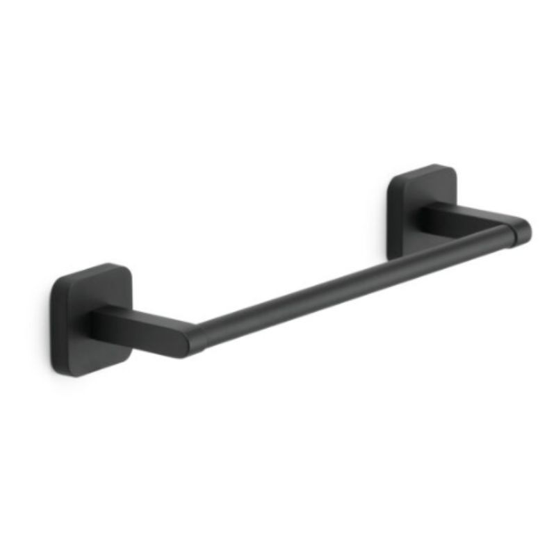 TONGA TOALLERO 30 CM NEGRO MATE