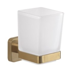 TONGA PORTACEPILLOS PARED ORO MATE