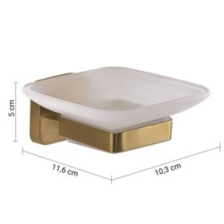 TONGA JABONERA PARED ORO MATE