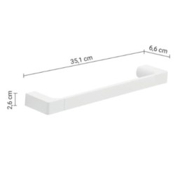PIRENEI TOALLERO 35 CM BLANCO