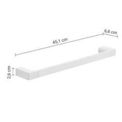 PIRENEI TOALLERO 45 CM BLANCO