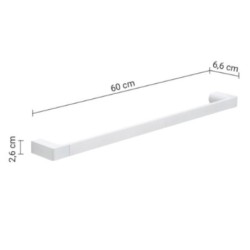 PIRENEI TOALLERO 60 CM BLANCO