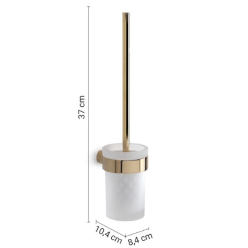 Escobillero oro brillo PVD Pirenei | Ferrolan