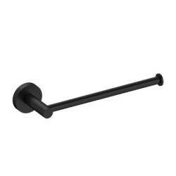 LOOP TOALLERO 20 CM NEGRO MATE