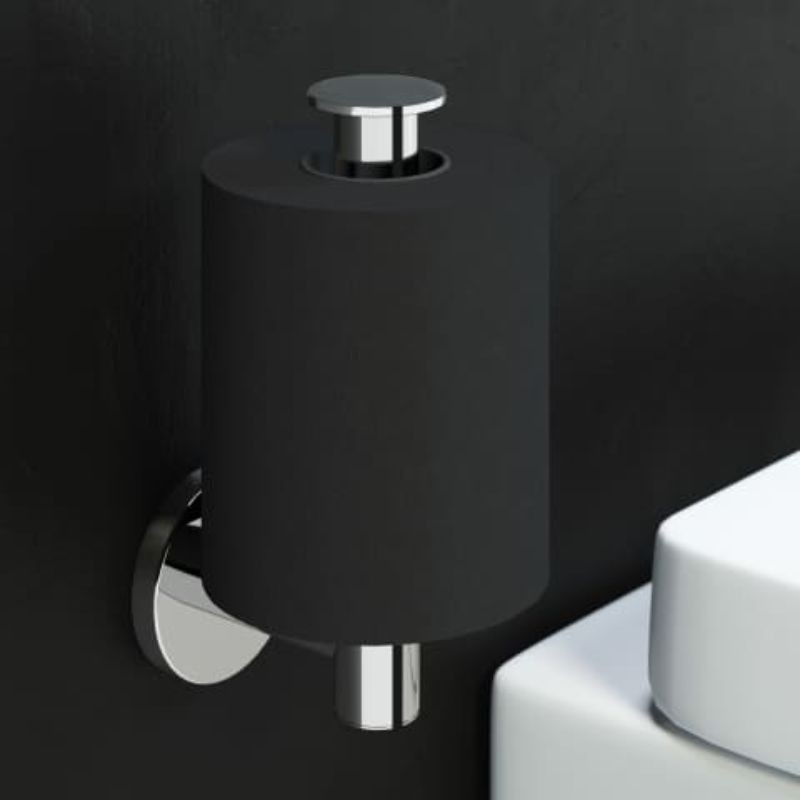 Portarrollos vertical Cromo brillo Architec S+ – Cosmic