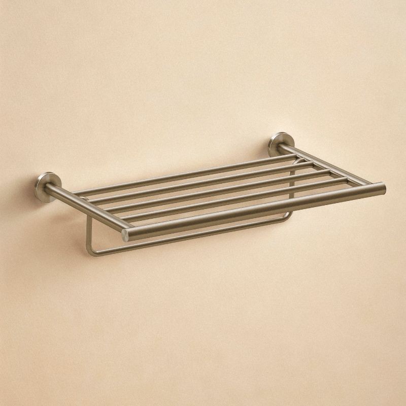 ARCHITECT S+TOALLERO ESTANTE INOX CEPILLADO