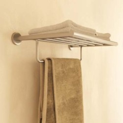 ARCHITECT S+TOALLERO ESTANTE INOX CEPILLADO