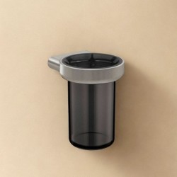 ARCHITECT S+ PORTACEPILLOS PARED INOX CEPILLADO