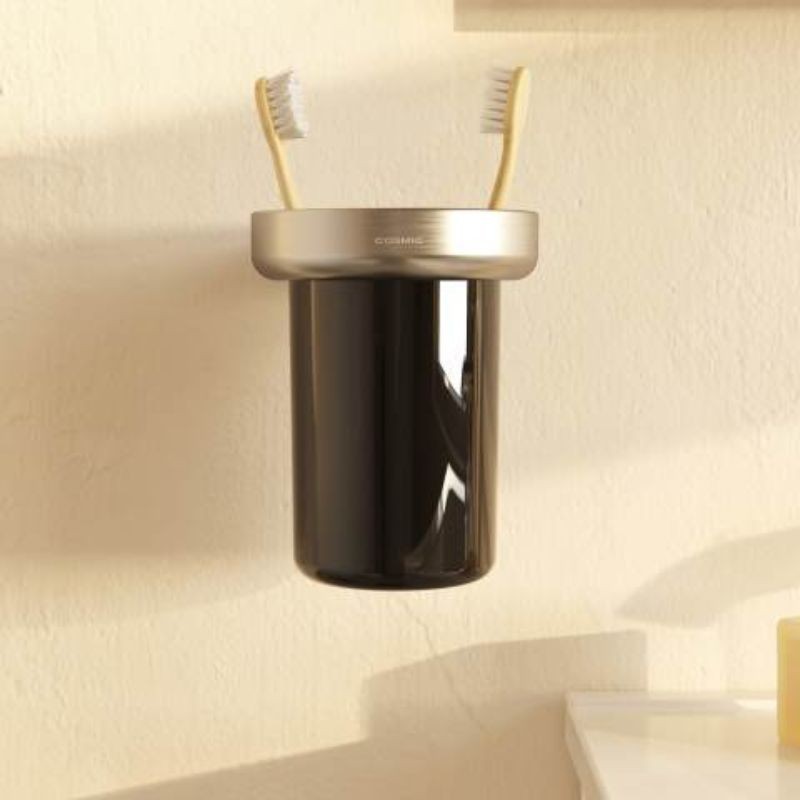 Portacepillos pared Inox cepillado Architec S+ – Cosmic