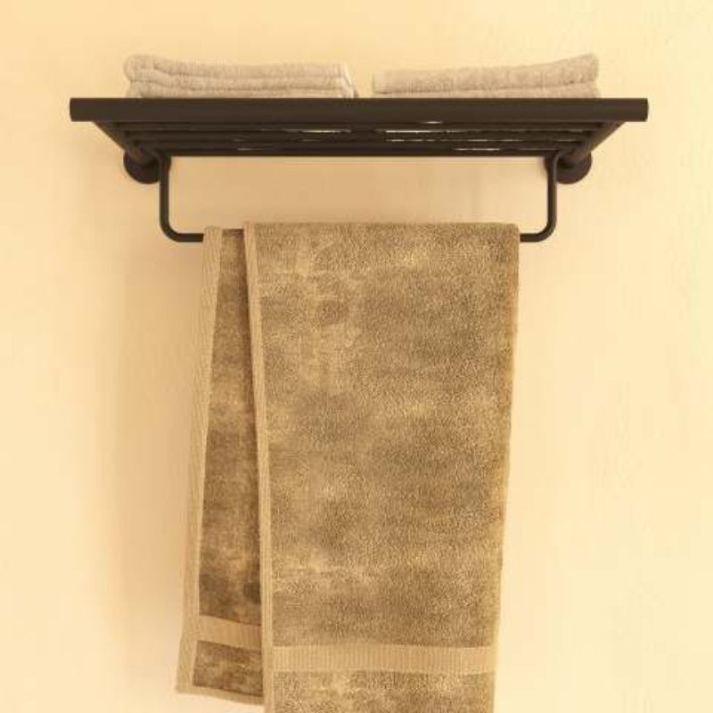 Toallero estante Negro mate Architec S+ – Cosmic