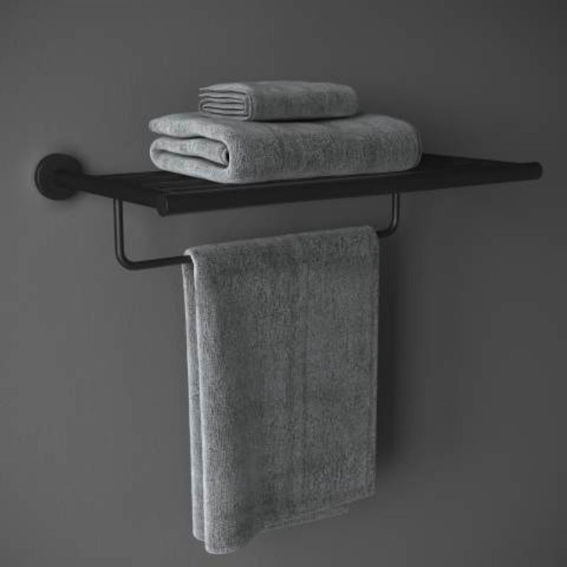 Toallero estante Negro mate Architec S+ – Cosmic