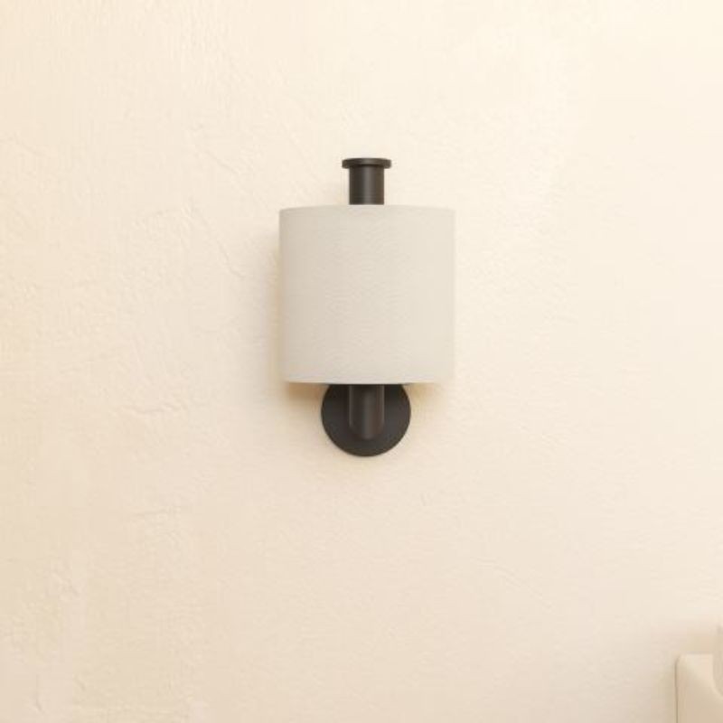 Portarrollos vertical Negro mate Architec S+ – Cosmic