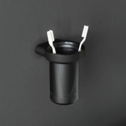 ARCHITECT S+ PORTACEPILLOS PARED NEGRO MATE