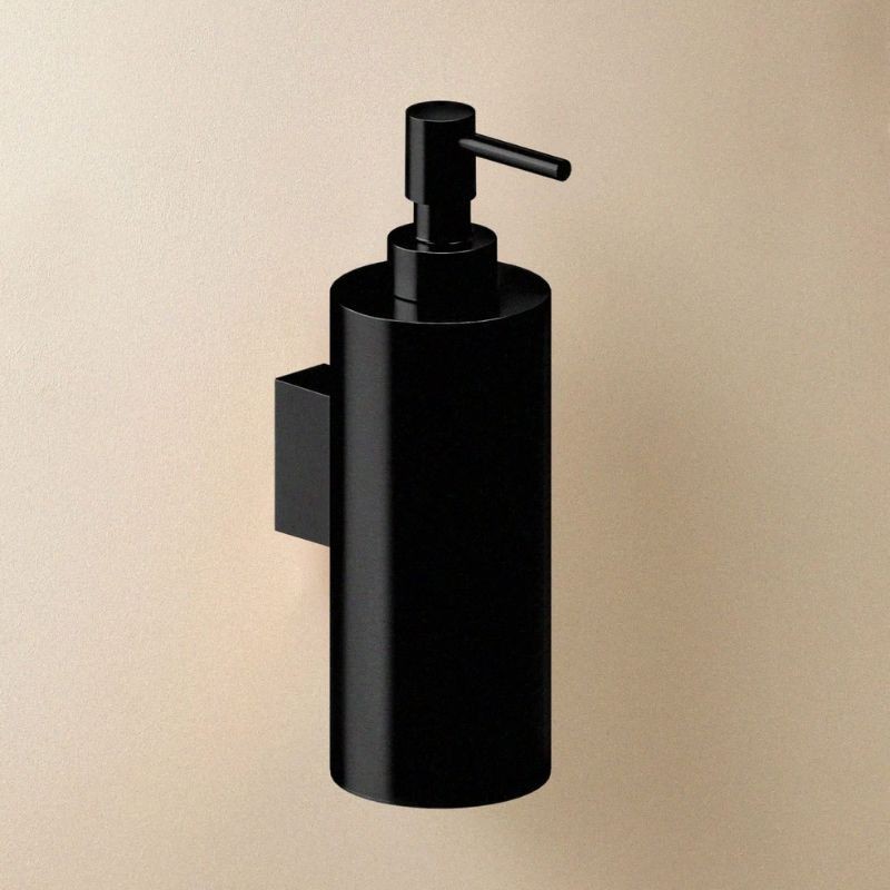ARCHITECT S+ DOSIFICADOR JABÓN PARED NEGRO MATE