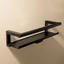 ARCHITECT S+ JABONERA DUCHA NEGRO MATE