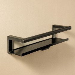 ARCHITECT S+ JABONERA DUCHA NEGRO CEPILLADO