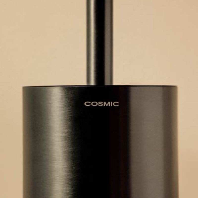 Escobillero Negro cepillado Architec S+ – Cosmic