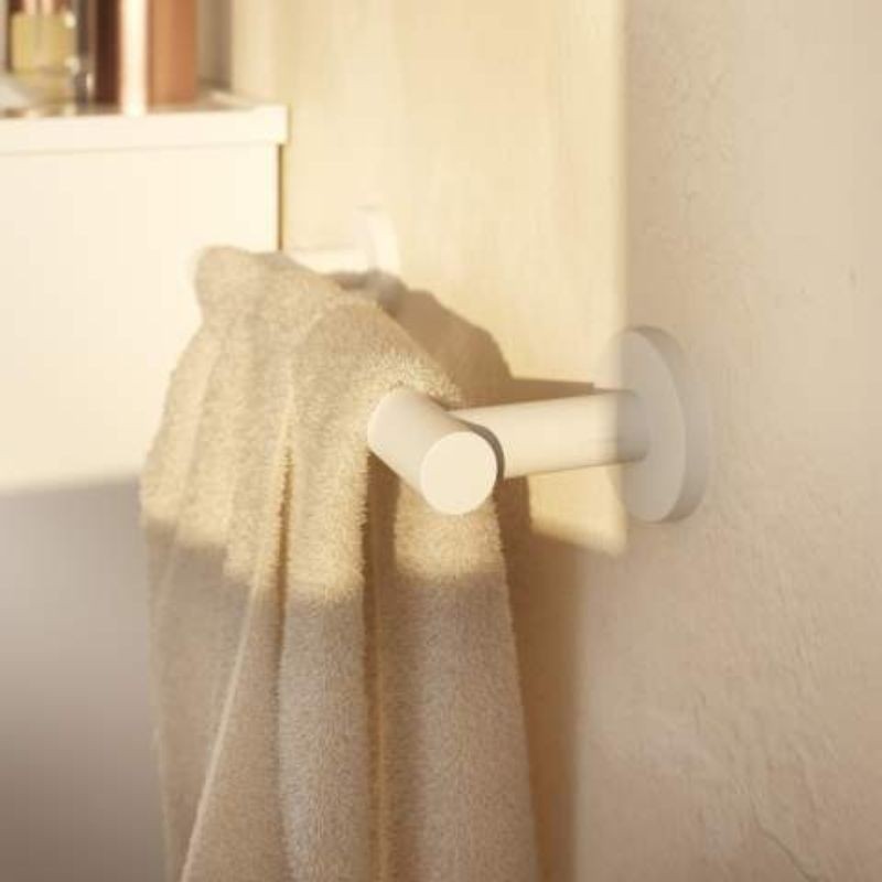 Toallero recto Blanco mate Architec S+ – Cosmic