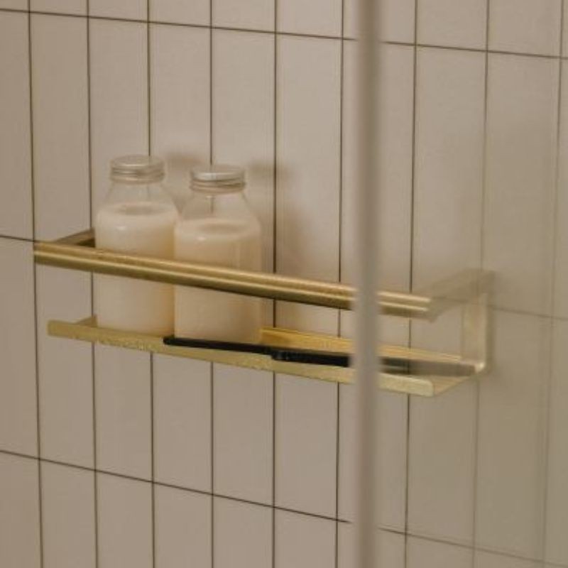 Jabonera estante oro cepillado Architec S+ – Cosmic