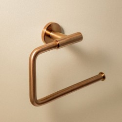 ARCHITECT S+ TOALLERO ARO COBRE CEPILLADO