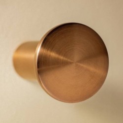 ARCHITECT S+ COLGADOR SIMPLE COBRE CEPILLADO