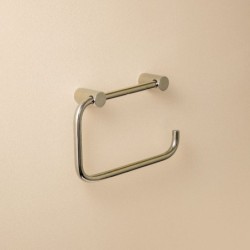 LOGIC PORTAROLLOS/TOALLERO ARO INOX BRILLO