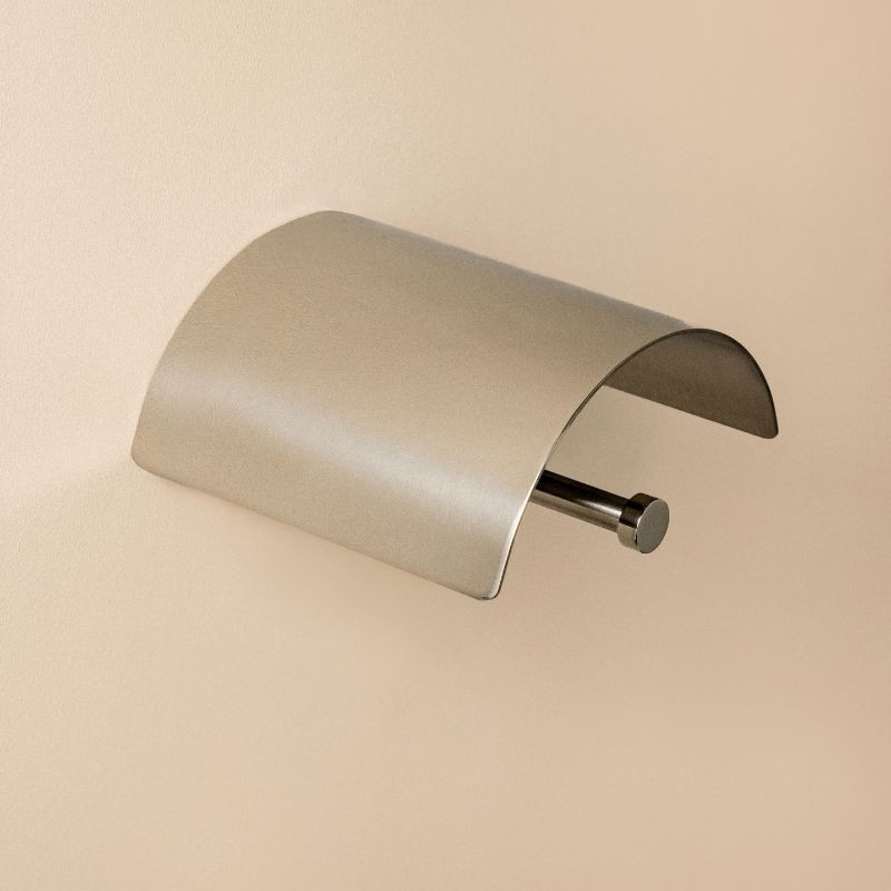 LOGIC PORTAROLLOS CON TAPA INOX BRILLO