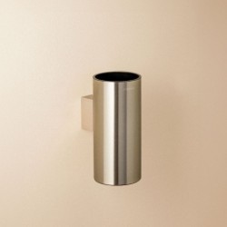 LOGIC PORTACEPILLOS PARED INOX BRILLO