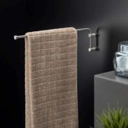 LOGIC TOALLERO GIRATORIO INOX CEPILLADO