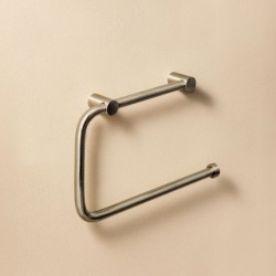 LOGIC TOALLERO ARO INOX CEPILLADO